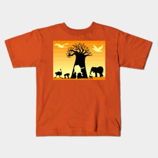 safari dance Kids T-Shirt